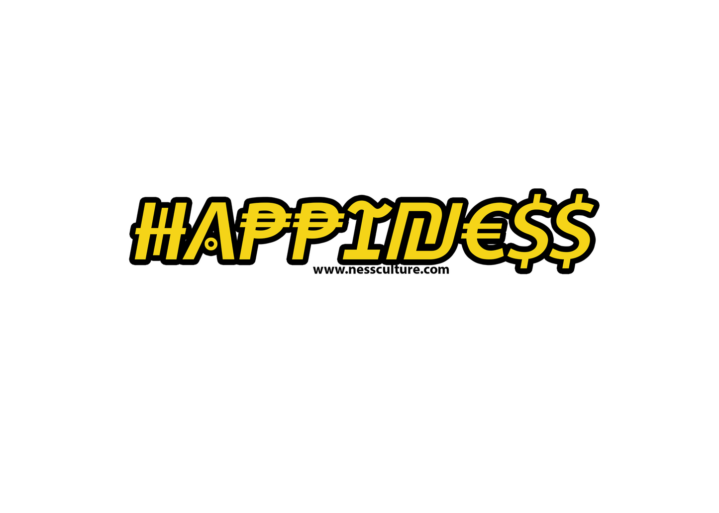 Happiness Sticker